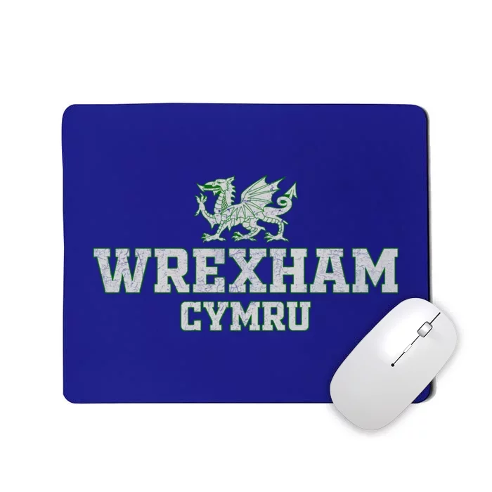 Wrexham Wales Retro Vintage Mousepad