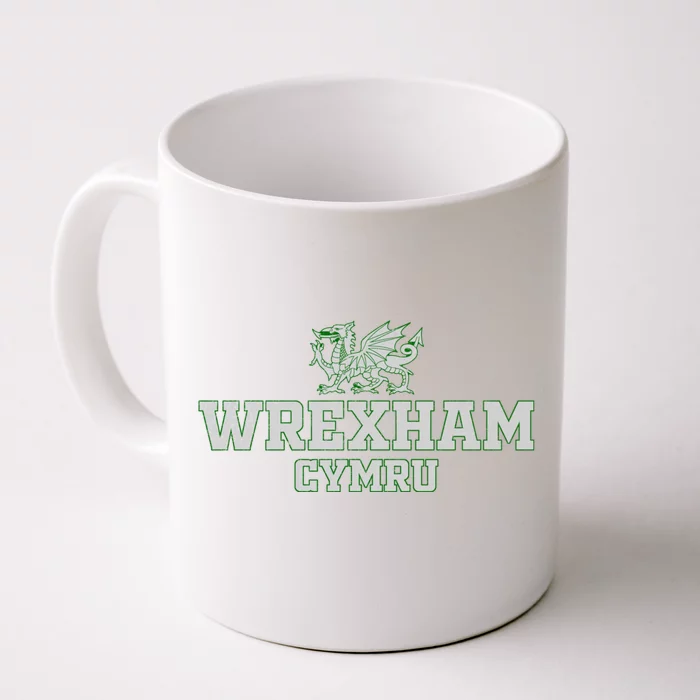 Wrexham Wales Retro Vintage Front & Back Coffee Mug