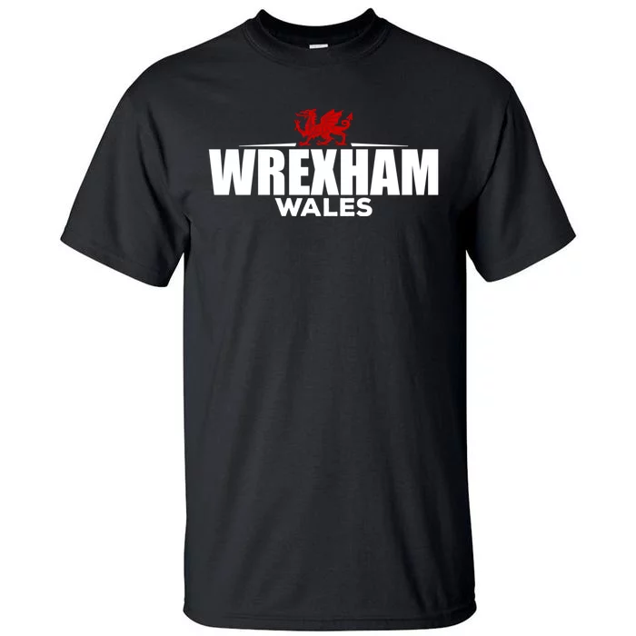 Wrexham Wales Retro Vintage Tall T-Shirt