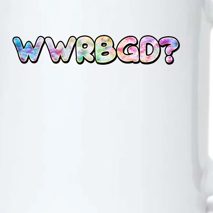 WWRBGD? What Would Ruth Bader Ginsburg Do Tribute Black Color Changing Mug