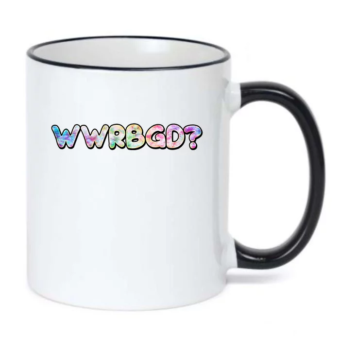 WWRBGD? What Would Ruth Bader Ginsburg Do Tribute Black Color Changing Mug