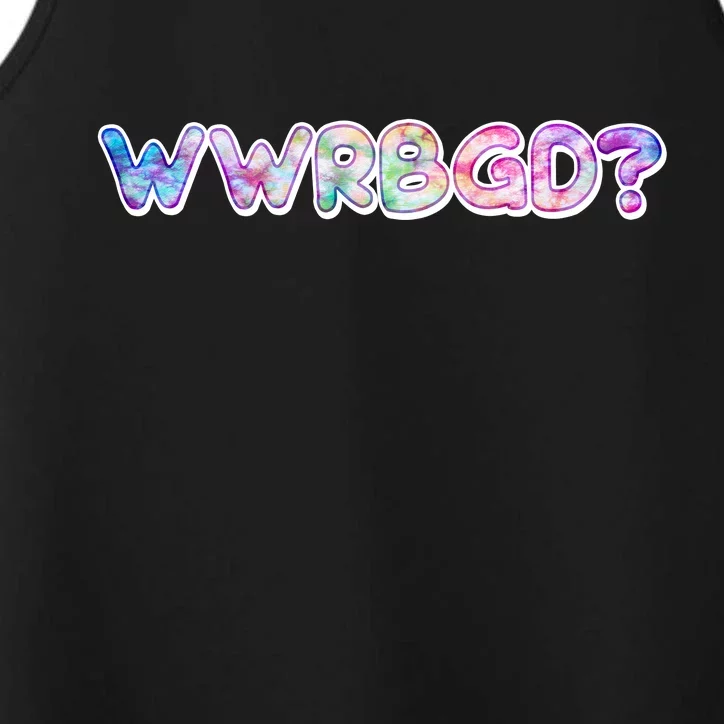 WWRBGD? What Would Ruth Bader Ginsburg Do Tribute Performance Tank