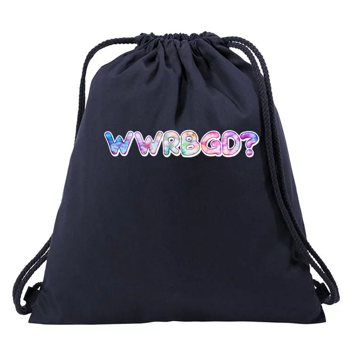 WWRBGD? What Would Ruth Bader Ginsburg Do Tribute Drawstring Bag