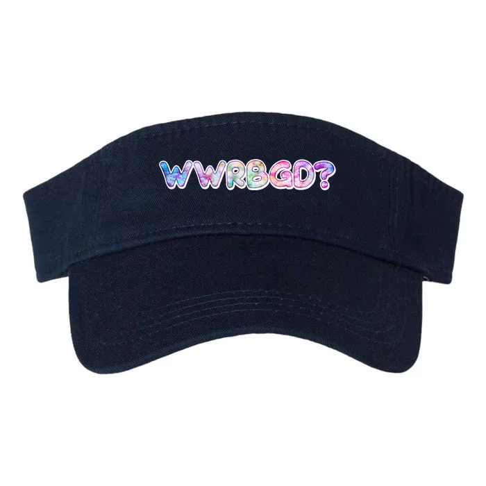 WWRBGD? What Would Ruth Bader Ginsburg Do Tribute Valucap Bio-Washed Visor