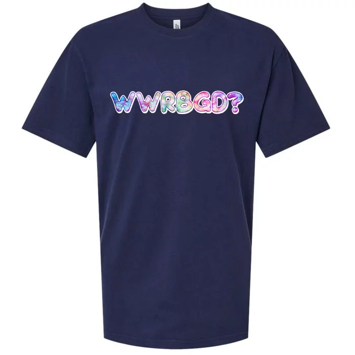 WWRBGD? What Would Ruth Bader Ginsburg Do Tribute Sueded Cloud Jersey T-Shirt