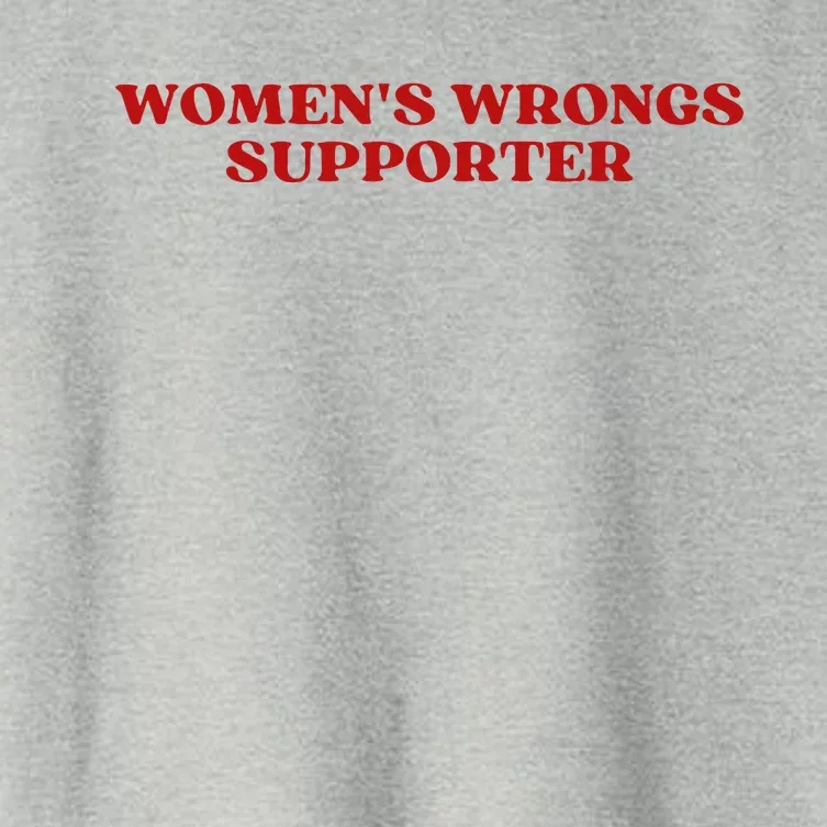 Women Wrongs Supporter Y.2.K Aesthetic Women's Crop Top Tee