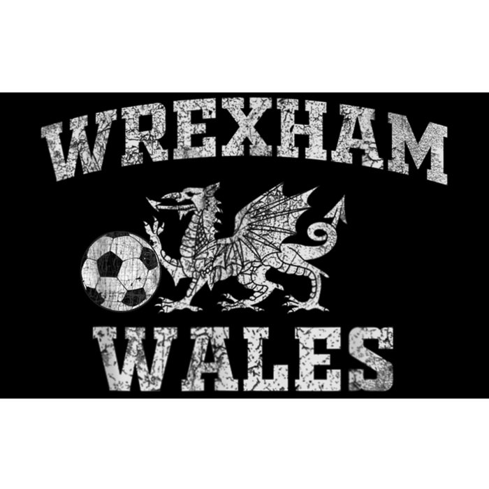 Wrexham Wales Soccer Jersey Bumper Sticker