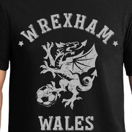 Wrexham Wales Soccer Jersey Pajama Set