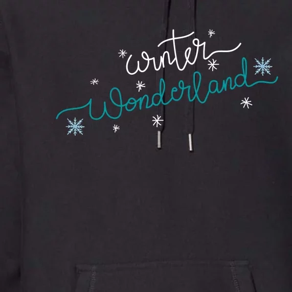 Winter Wonderland Snowflake Premium Hoodie