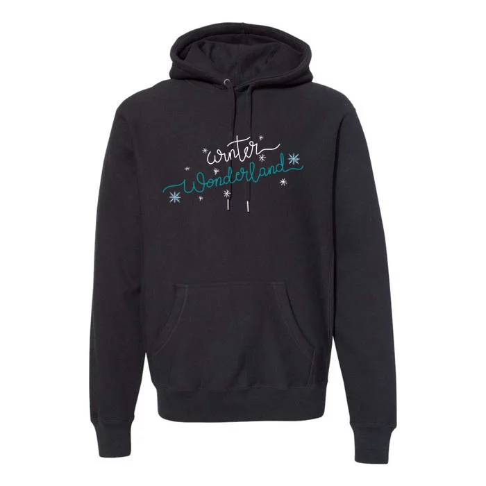 Winter Wonderland Snowflake Premium Hoodie