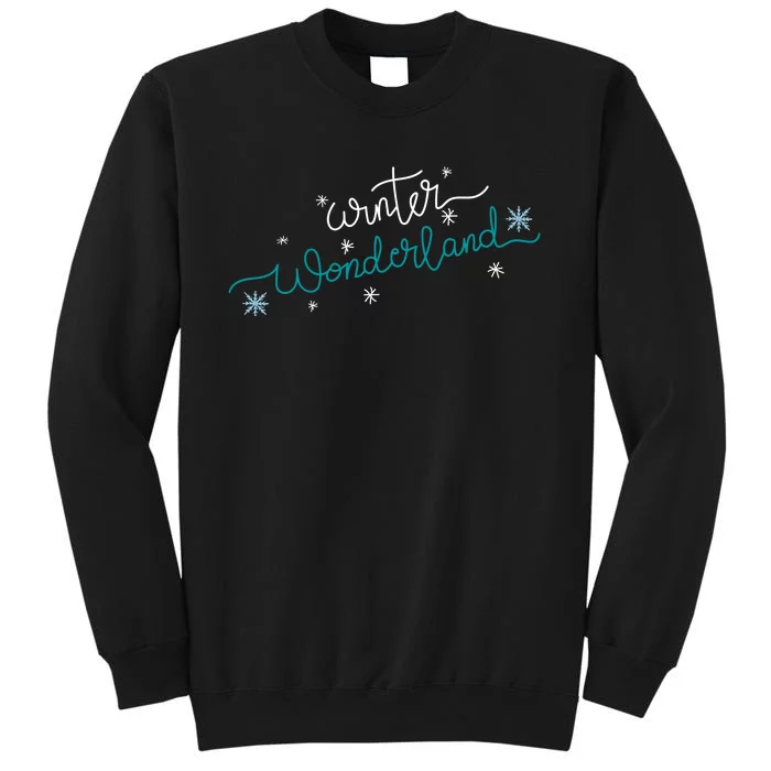 Winter Wonderland Snowflake Tall Sweatshirt