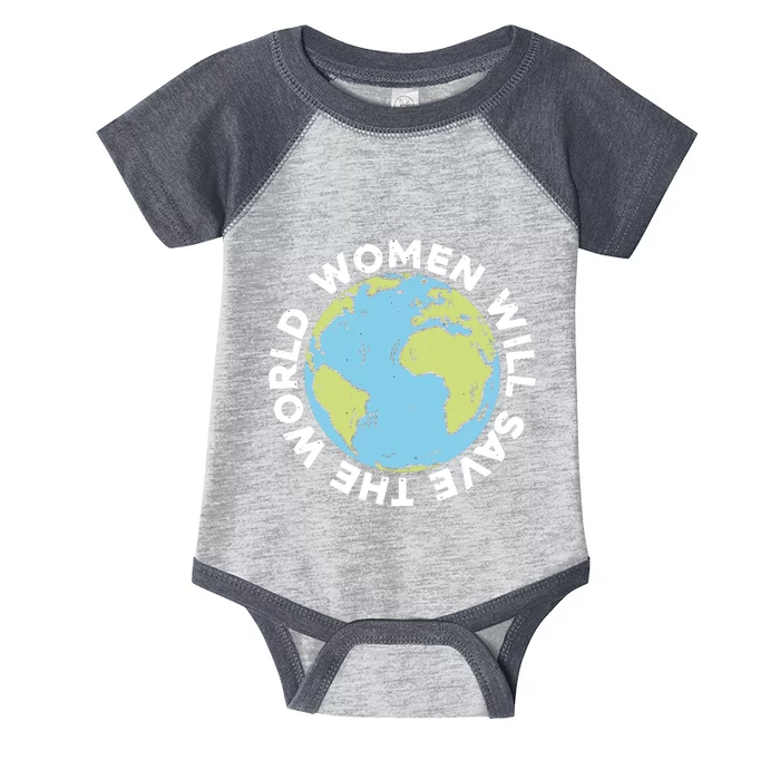 Women Will Save The World International Day Of Peace Infant Baby Jersey Bodysuit