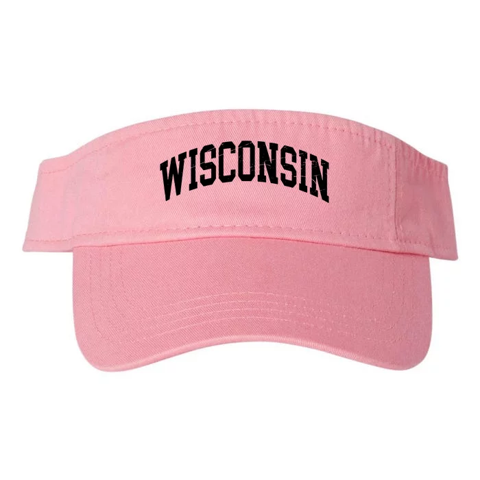 Wisconsin Worn Style Design Classic Valucap Bio-Washed Visor