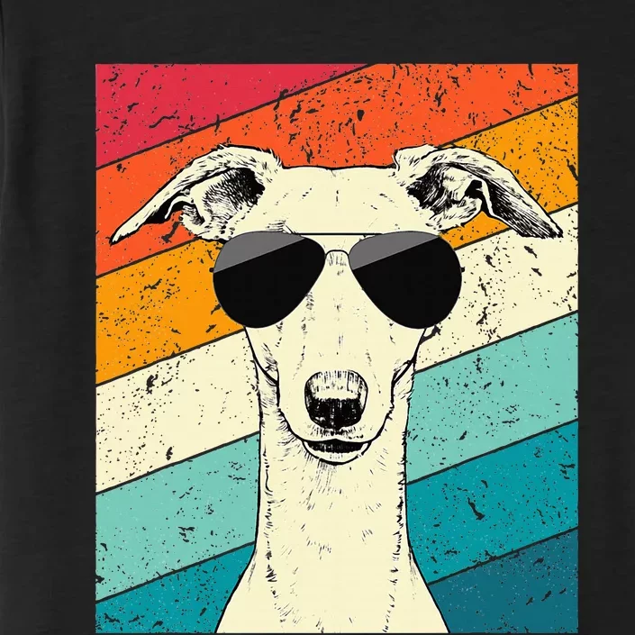 Whippet With Sunglasses Dog Lovers ChromaSoft Performance T-Shirt