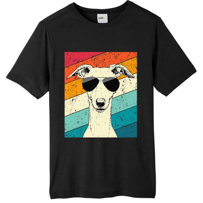 Whippet With Sunglasses Dog Lovers ChromaSoft Performance T-Shirt