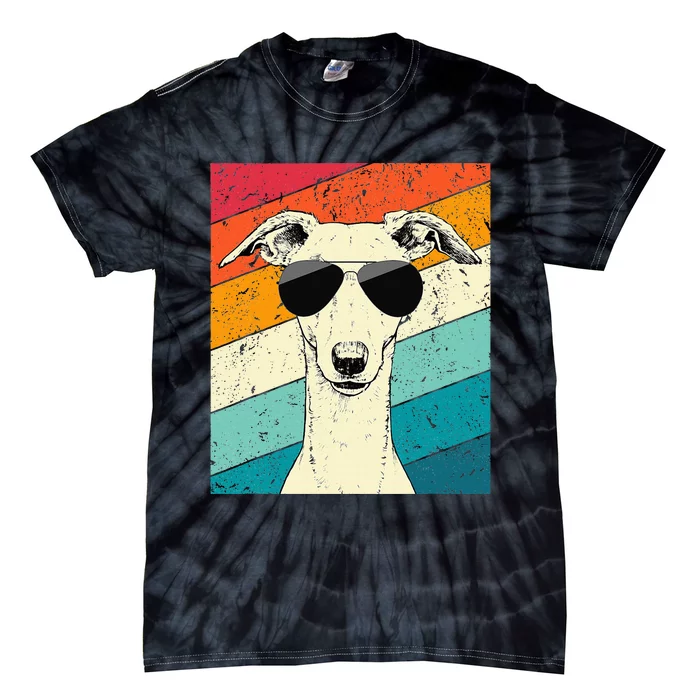 Whippet With Sunglasses Dog Lovers Tie-Dye T-Shirt