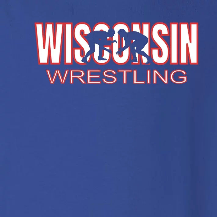 Wisconsin Wrestling Team Coach Wrestler State Pride Gift Great Gift Toddler Long Sleeve Shirt