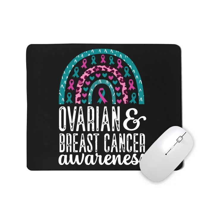 We Wear Teal Ovarian Cancer Awareness Month Mousepad