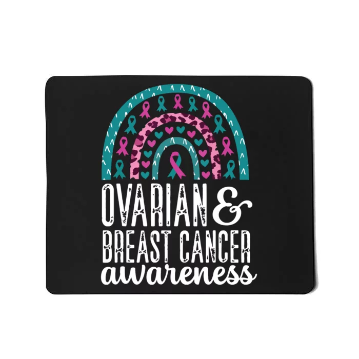 We Wear Teal Ovarian Cancer Awareness Month Mousepad