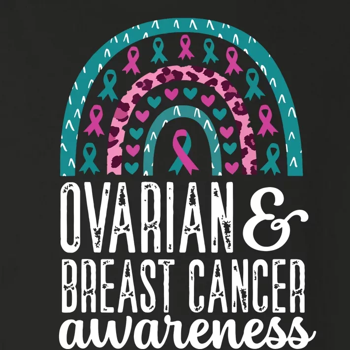 We Wear Teal Ovarian Cancer Awareness Month Toddler Long Sleeve Shirt