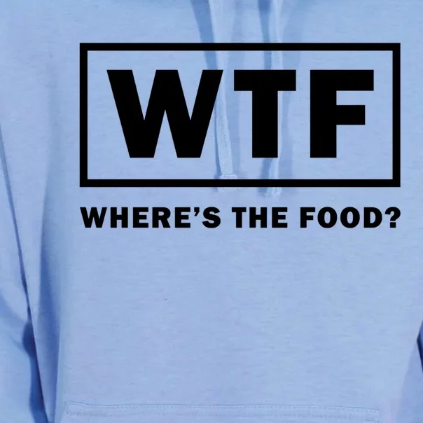 Wtf Wheres The Food Funny Thanksgiving Turkey Day Foodies Cute Gift Unisex Surf Hoodie