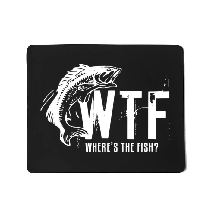 WTF Where's The Fish Mousepad