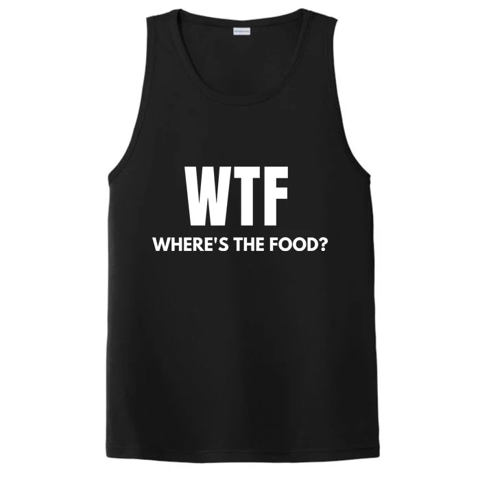 Wtf Wheres The Food? Christmas Clothing Cool Gift Performance Tank