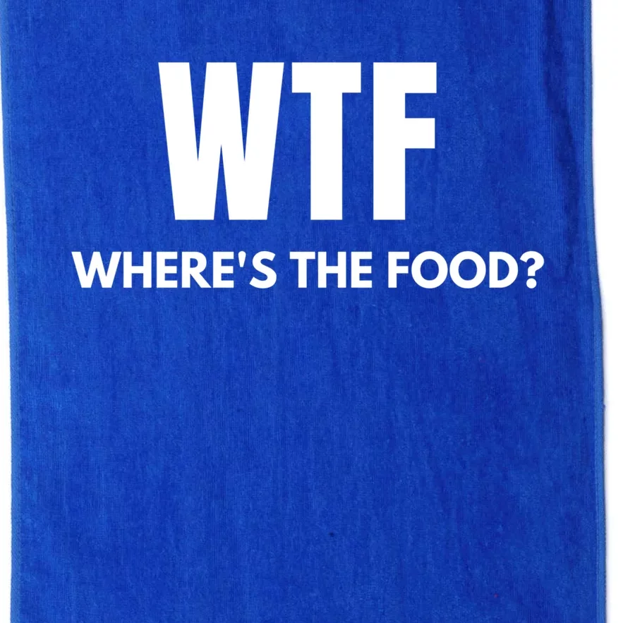 Wtf Wheres The Food? Christmas Clothing Cool Gift Platinum Collection Golf Towel