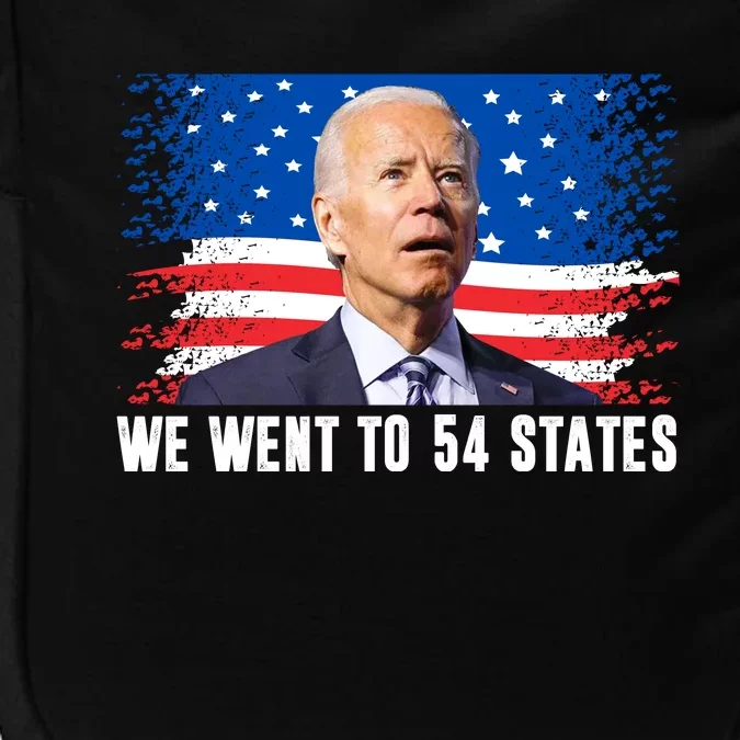 We Went To 54 States Confused Biden Funny Impact Tech Backpack