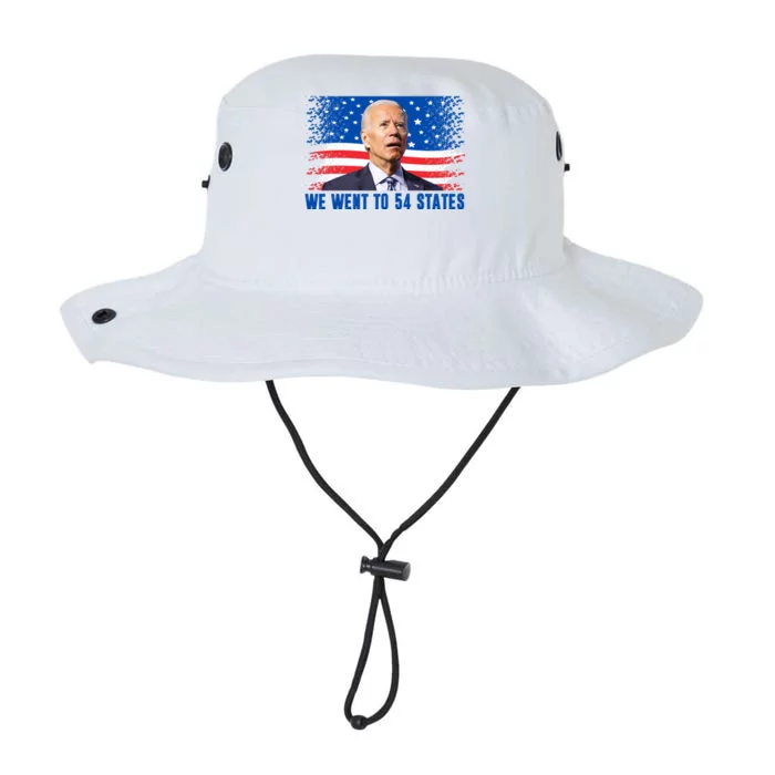 We Went To 54 States Confused Biden Funny Legacy Cool Fit Booney Bucket Hat