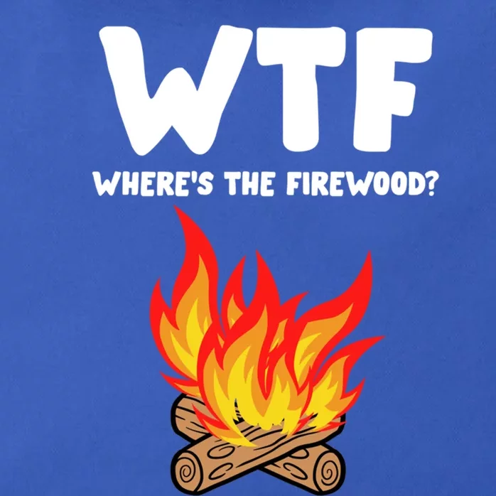 Wtf Wheres The Firewood Camping Vacation Outfit For Family Funny Gift Zip Tote Bag