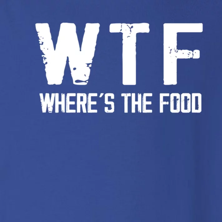 Wtf Wheres The Food Funny Food Enthusiasts Gift Toddler Long Sleeve Shirt