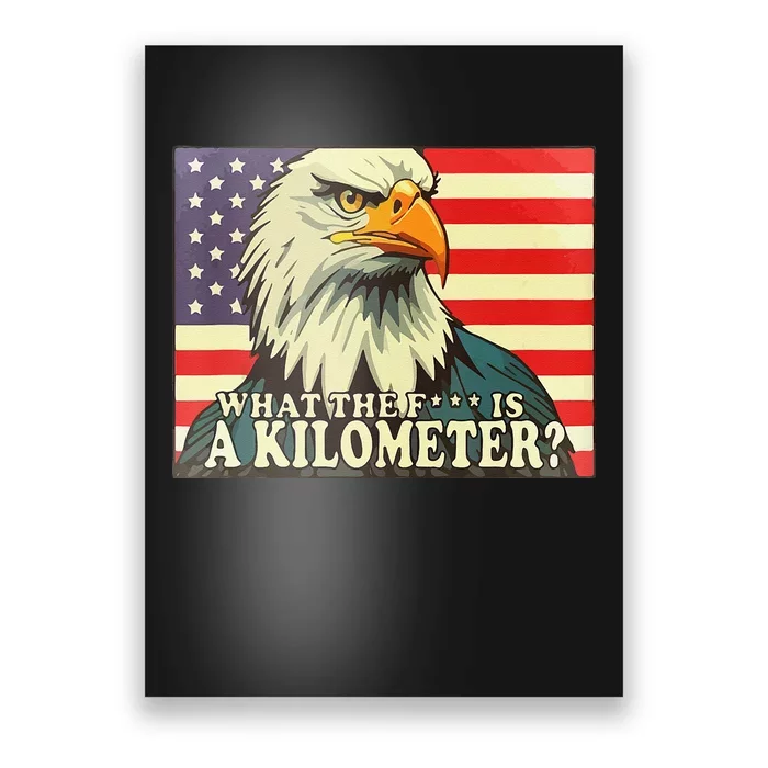 WTF What The Fuck Is A Kilometer George Washington July 4th Poster