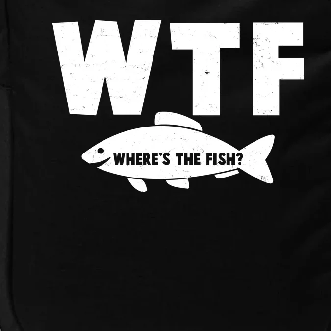 WTF Where's The Fish Fishing Fan Impact Tech Backpack