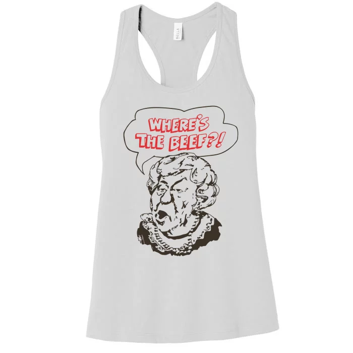 Wendy’S Where’S The Beef Women's Racerback Tank