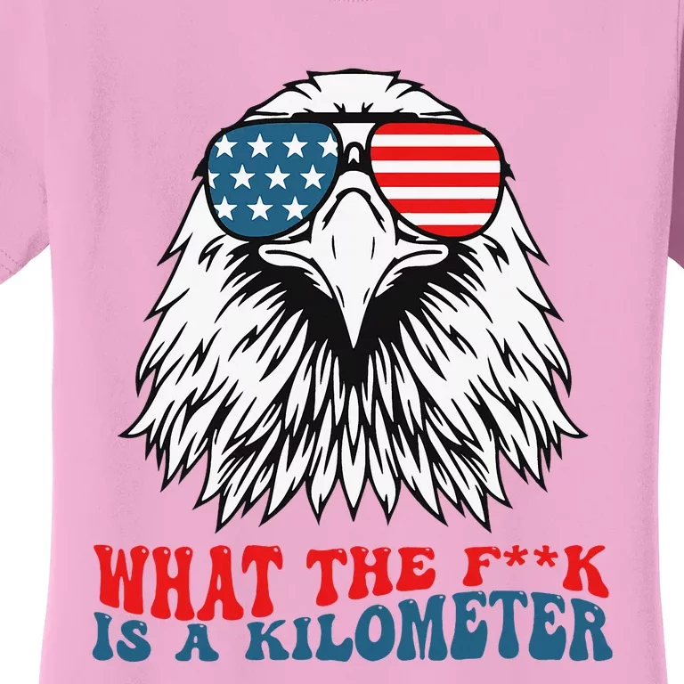 Wtf What The Fuck Is A Kilometer George Washington Women's T-Shirt