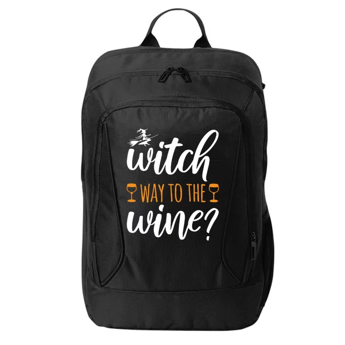 Witch Way To The Wine Halloween Funny City Backpack