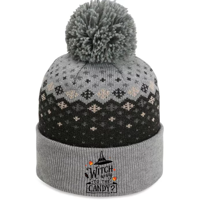 Witch Way To The Candy? The Baniff Cuffed Pom Beanie