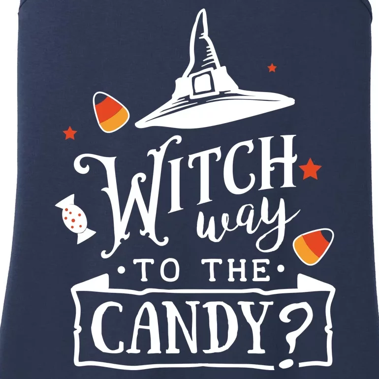 Witch Way To The Candy? Ladies Essential Tank