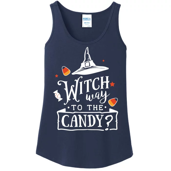 Witch Way To The Candy? Ladies Essential Tank