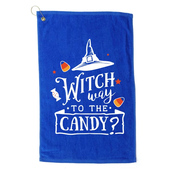 Witch Way To The Candy? Platinum Collection Golf Towel