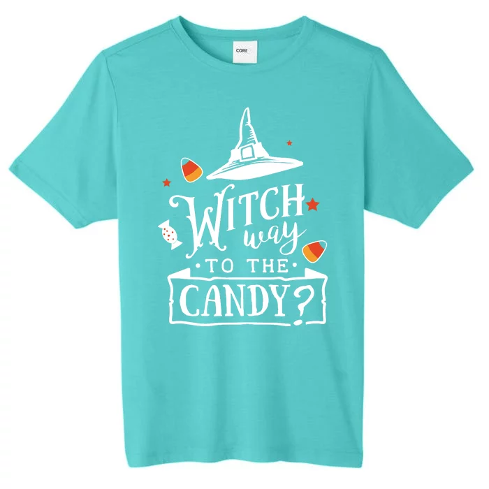 Witch Way To The Candy? ChromaSoft Performance T-Shirt