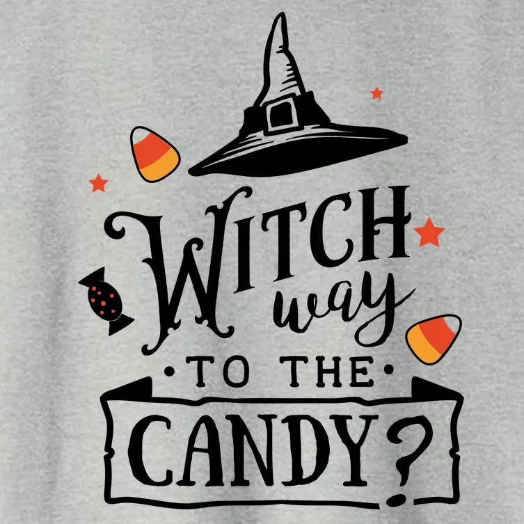 Witch Way To The Candy? Women's Crop Top Tee