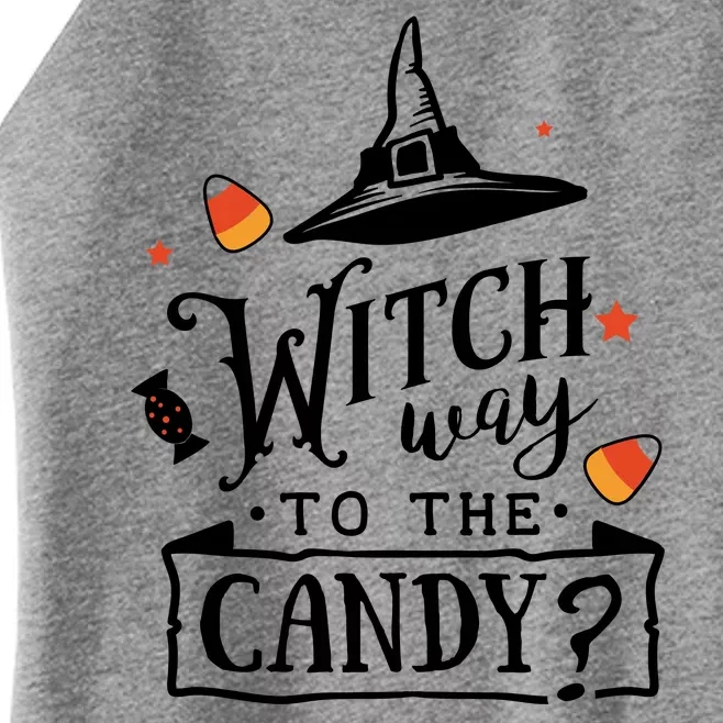 Witch Way To The Candy? Women’s Perfect Tri Rocker Tank