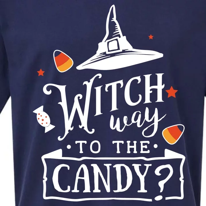 Witch Way To The Candy? Sueded Cloud Jersey T-Shirt