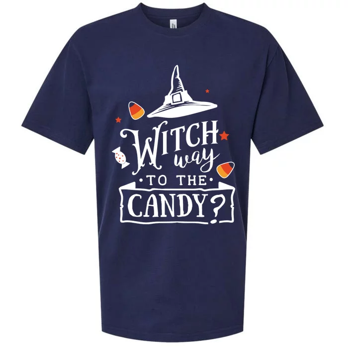 Witch Way To The Candy? Sueded Cloud Jersey T-Shirt