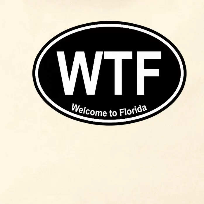 Wtf Welcome To Florida Zip Tote Bag