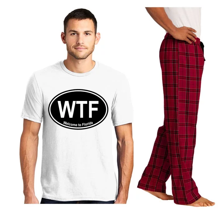 Wtf Welcome To Florida Pajama Set