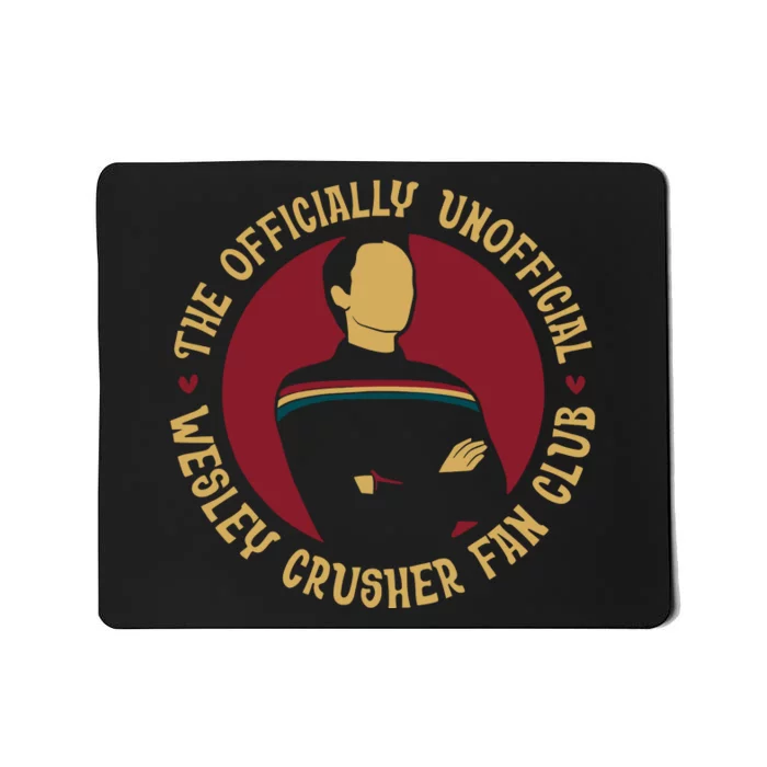 Wil WheatonS The Ly Un Wesley Crusher Fan Club Mousepad