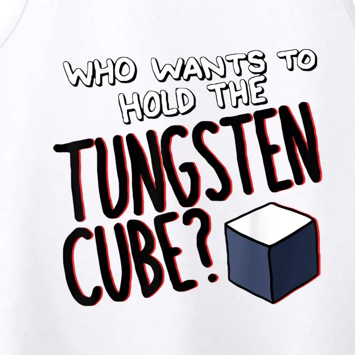 Who Wants To Hold The Tungsten Cube Performance Tank